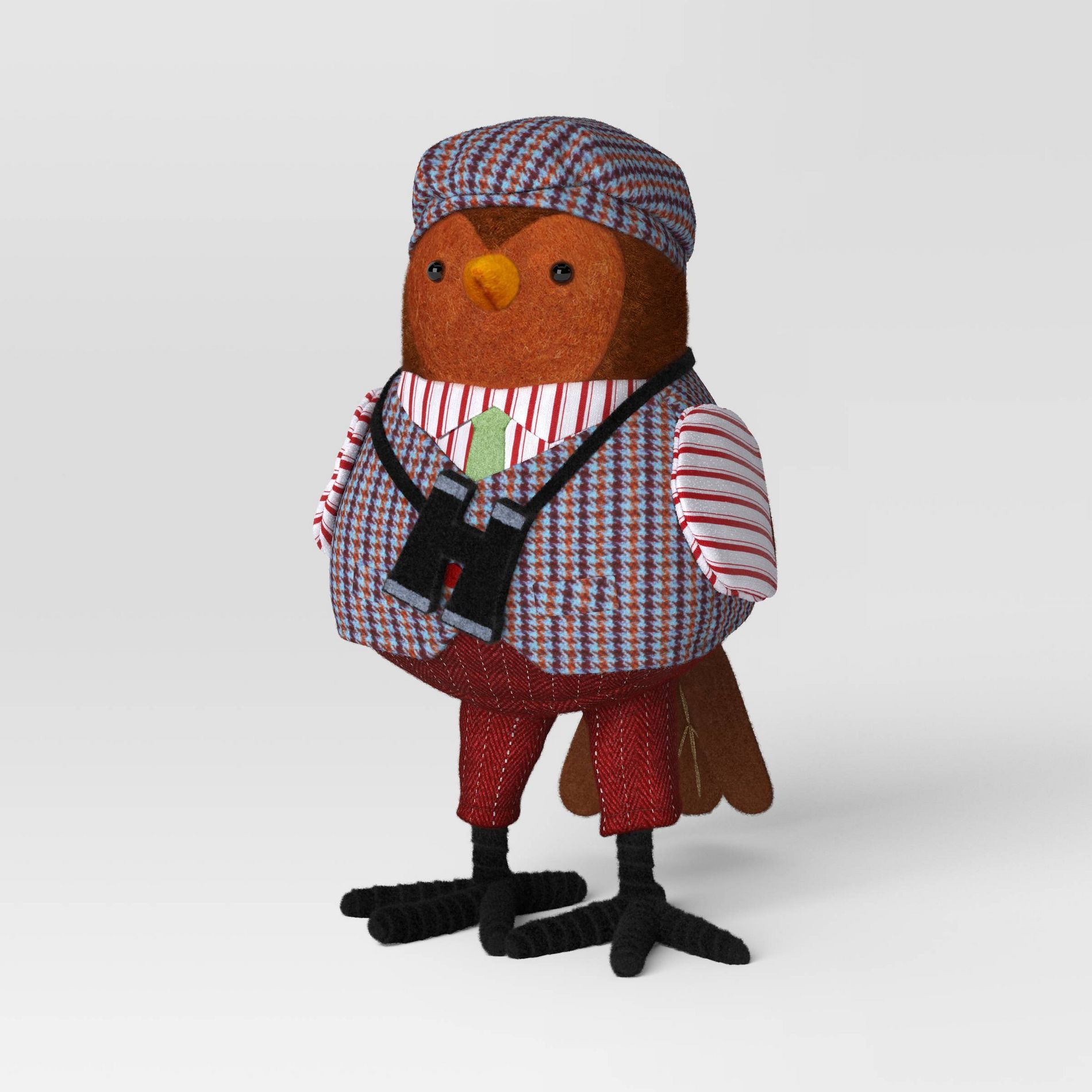 Christmas Featherly Friends "Vestie" Decor Suit and Binoculars - Wondershop™