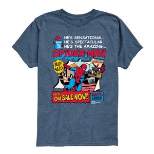 Boys' - Marvel - Spider-Man Comic Short Sleeve Graphic T-Shirt - 1 of 4