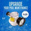 Pentair Triton C3 Plastic Filter Manual Air Relief Valve Assembly with O Ring Sealing for Pool and Spa Replacement Parts, Clear - 3 of 4