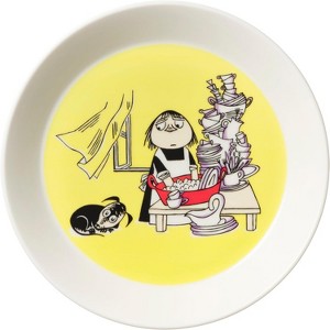 Moomin Plate 19cm 7.48" Misabel Yellow - 1 of 1