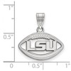 Black Bow Jewelry Sterling Silver Louisiana State Fighting Tigers NCAA Pendant - 2 of 3