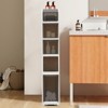 YIYIBYUS Bathroom Floor Cabinet, Storage Cabinet with Drawers - 3 of 4