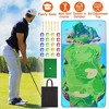 iMountek "Casual Golf Game Set with 20 Sticky Balls, Indoor/Outdoor Golf Practice Mat, Chipping Green, Storage Bag" Green - 3 of 4