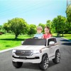 2 Seater Ride On Car for Kids, 12V Licensed Toyota Land Cruiser Car, Battery Electric Car w/Spring Suspension, LED Lights, Music Player, Gift for 3-8 - 2 of 4