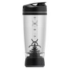 Promixx Charge Rechargeable Usb-c Electric Shaker Bottle With Portable  Battery Function - Stealth Black - 20oz : Target