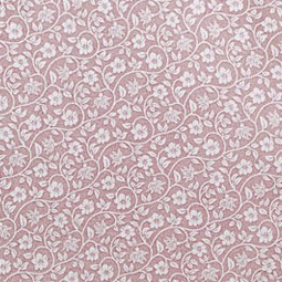 white floral on mauve