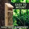 Uncle Dunkels Tree Frog House, Outdoor Tree Frog Habitat, Deluxe w/ Poplar Wood Handmade in the USA - 4 of 4