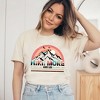 Simply Sage Market Women's Hike More Worry Less Colorful Short Sleeve Graphic Tee - 2 of 3