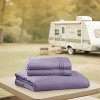 Nestl RV Queen Sheets, Super Soft 4PC Microfiber Sheet Set for Camper, Short Queen Sheets - 3 of 4