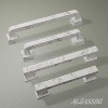 attop 6 Pack White Marble Zinc Alloy Cabinet Pulls - 2 of 4