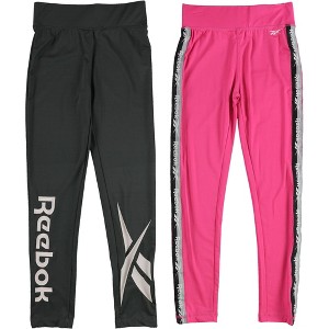 Reebok Girls 2-Pack Compression Athletic Pants - 1 of 1