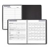 DayMinder Weekly Planner, Vertical-Column Format, 8.75 x 7, Black Cover, 12-Month (Jan to Dec): 2026 - 4 of 4