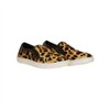Women's Wo's Leather Leopard Hair On Hide Slip On Sneakers - Myra - 2 of 4