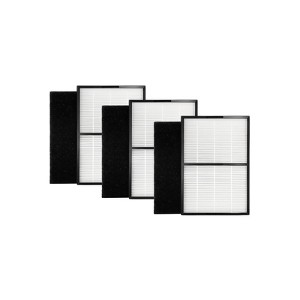 Nispira Type A2 Size True HEPA Replacement Filter For Filtrete Room Air Purifier FAP-C02-A2, FAP-C03-A2, FAP-T03-A2, Part 1150101, 3 Packs - 1 of 4