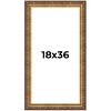 PosterPalooza | Panoramic Museum Gold Picture Frame - UV Acrylic, Foam Board Backing, Hanging Hardware - 2 of 4