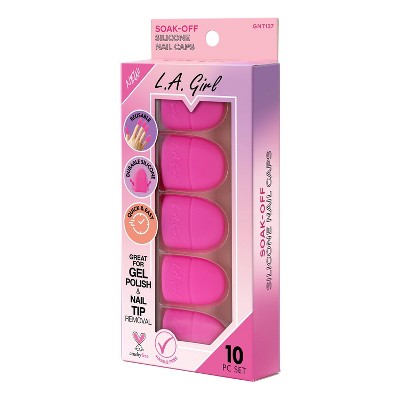 L.A. Girl Artificial Nail Tips &#38; Gel Remover Grooming Set - 0.88oz/10ct_5