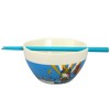 Hello Kitty Kaiju Ceramic 20 oz Ramen Bowl with Chopsticks - image 2 of 4