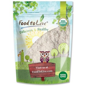 Organic Brown Rice Flour - Non-GMO, Unbleached, Untreated, Vegan Meal, Kosher - 1 of 4