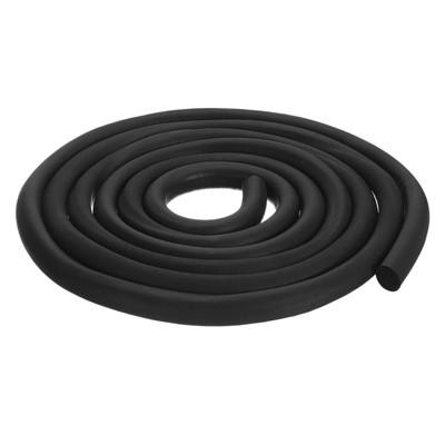 Unique Bargains Solid Foam Rubber Round Soundproof DIY Weather Seal Strip