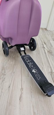 Kiddietotes Kids' Hardside Carry on Suitcase Scooter - Monster