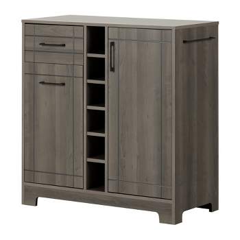Vietti Bar Cabinet and Bottle Storage - South Shore