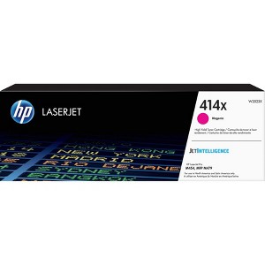 HP 414X W2023X Original High Yield Laser Toner Cartridge Magenta 1 Each - 1 of 4