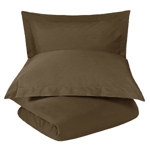Cotton Blend 1200 Thread Count Duvet Cover Set by Blue Nile Mills - 1 of 3