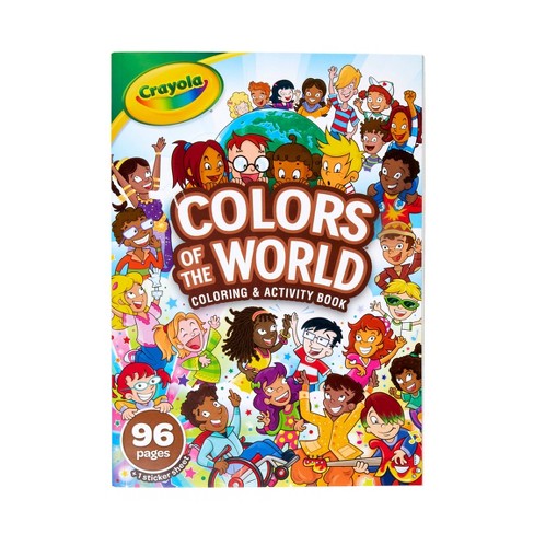 Crayola 96pg Colors Of The World Coloring Book : Target