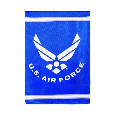 Patriotic U.S. Air Force Suede Garden Flag 12 x 18 Inches