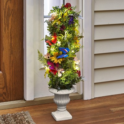 lighted spring decorations