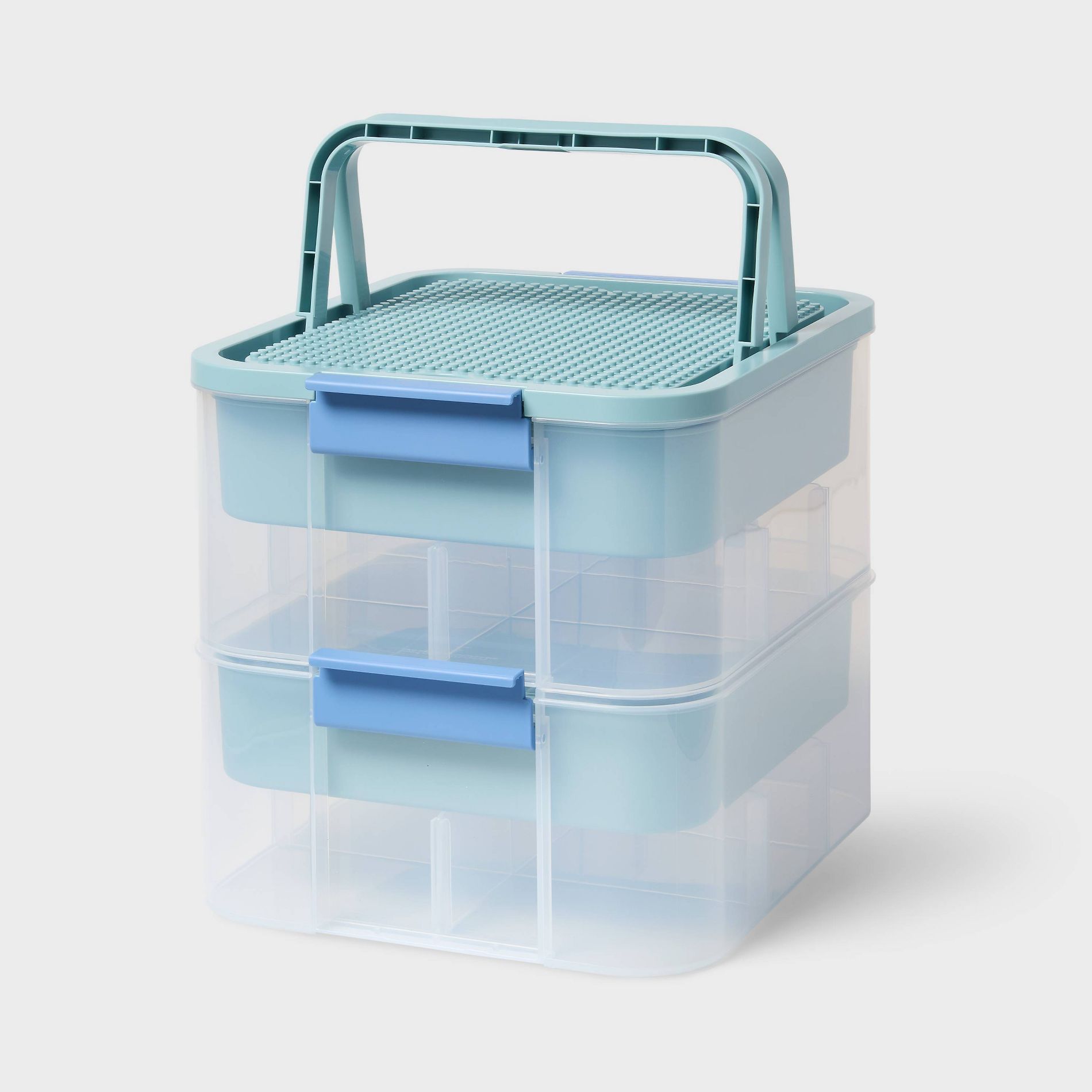Building Brick Play Latching Stacking Storage - Brightroom™
