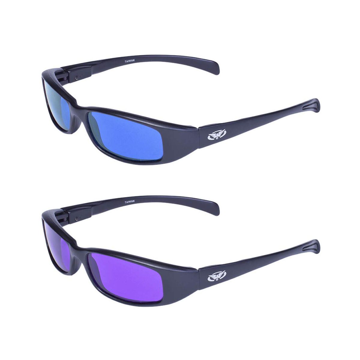 2 Pairs of Global Vision Eyewear New Attitude Safety Motorcycle Glasses - thumbnail 6