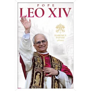 Trends International Pope Leo XIV Framed Wall Poster Prints - 1 of 4