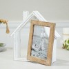 VIP Wood 12.5 in. Brown 6x8 Make a Home Photo Frame - 3 of 4