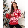 Ugly Christmas Sweater for Women Funny Holiday Sweaters Tacky Christmas Sweaters Snowman Sweatshirts - 2 of 4