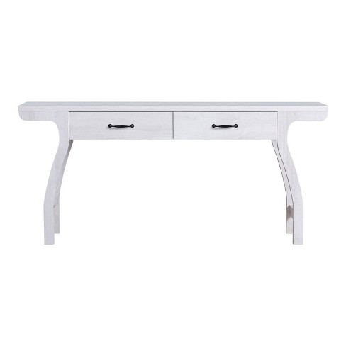 White console best sale table target