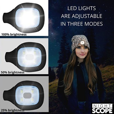 Night Scope Classic Beanie with Removable LED Headlight - image 4