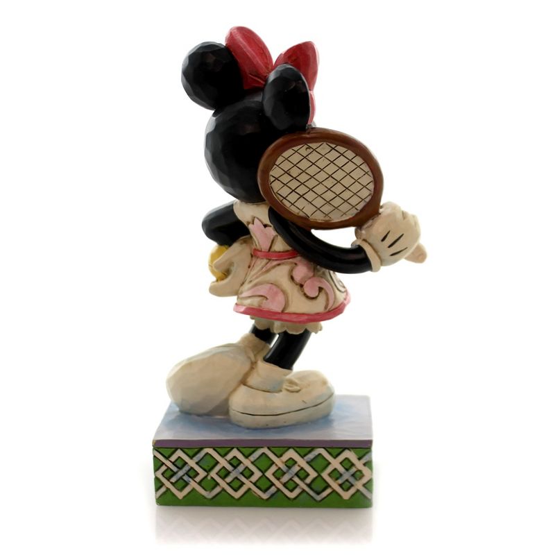 Jim Shore 6.0 Inch Tennis, Anyone? Minnie Mouse Disney Figurines, 2 of 5