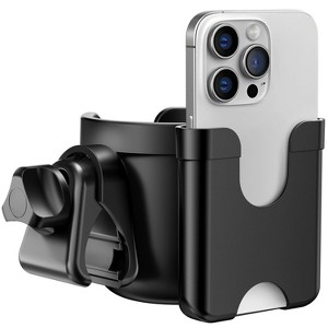Stroller Cup Holder Attachment with Phone Holder, Wheelchair/Stroller Accessories - 1 of 4