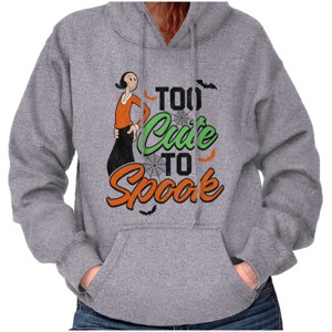 Popeye Olive Oyl Too Cute Halloween Hoodie Sweatshirt Women Brisco Brands - 1 of 4
