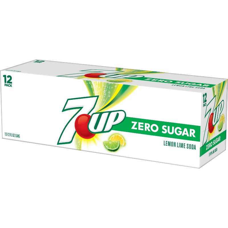 7UP Zero Sugar Lemon Lime Soda - 12pk/12 fl oz Cans, 6 of 11