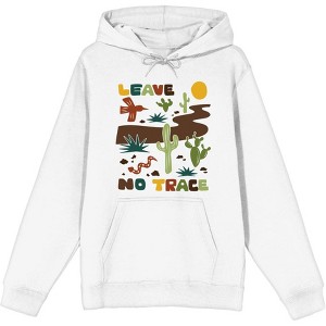 Adventure Society Leave No Trace Adult Long Sleeve Hoodie - 1 of 2