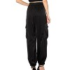 Women's Sidney Satin Elastic Waist Cargo Pants - INA - 2 of 2