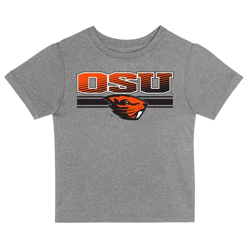 NCAA Oregon State Beavers Toddler Boys&#39; 2pk T-Shirt, 2 of 4