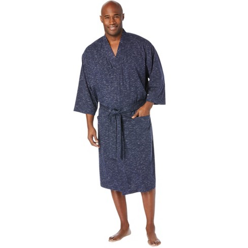 KingSize Mens Big & Tall Cotton Jersey Robe 