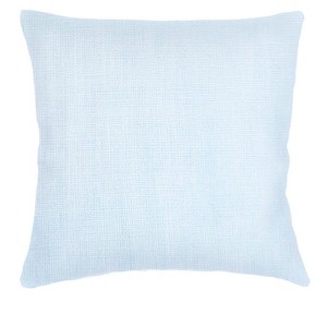 So Soft Linen Sky Blue Pillow 24x24 / Down - 1 of 2