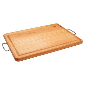 ZWILLING Cherry Wood Carving Board with Handles - 1 of 4