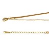 Double Heart Letter Necklace "LOVE" Gold Style for Women Matching - 4 of 4