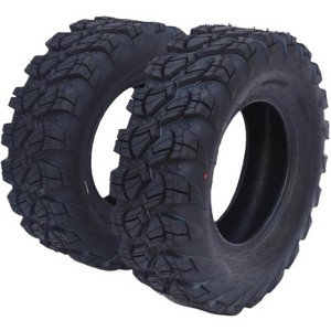 26x11-12 ATV/UTV Tires - 6-Ply Tubeless Light Mud & All-Terrain Off-Road Tires, Set of 2 - 1 of 4