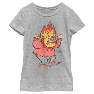 Girl's The Year Without a Santa Claus Vintage Heat T-Shirt - 1 of 4